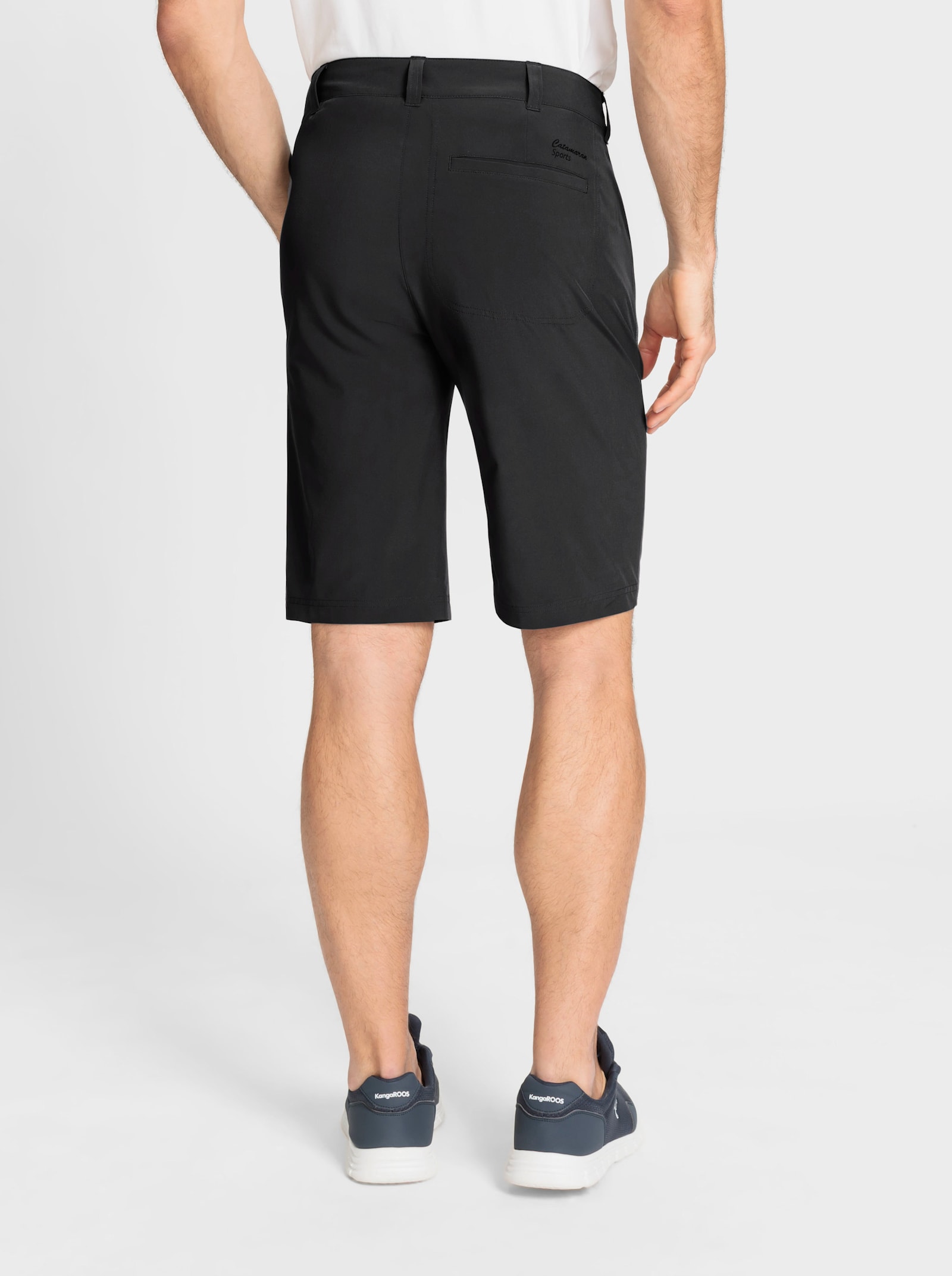 Catamaran Sports Funktionshose mit Gesäßtasche - schwarz