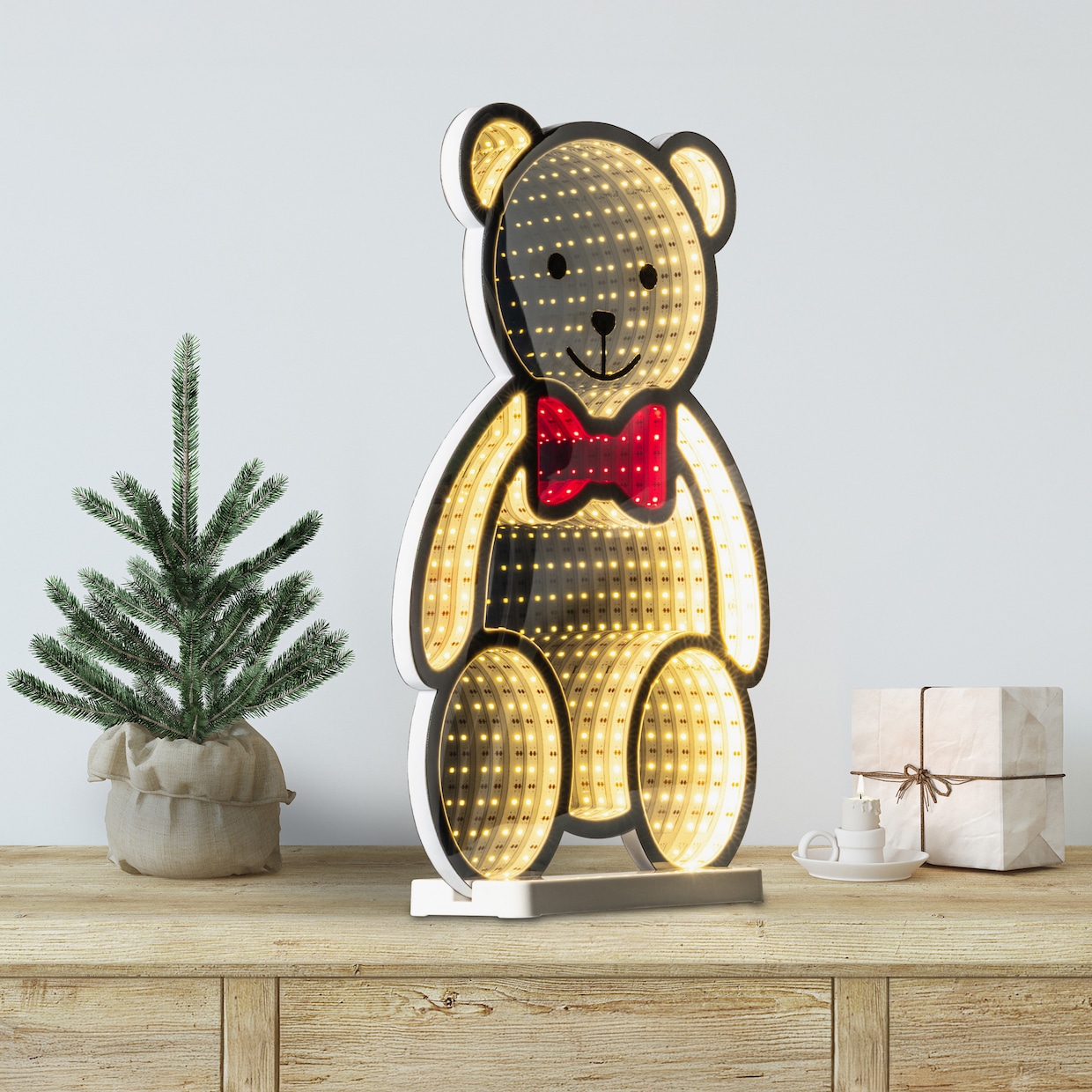 my home LED Dekofigur - warmweiß, rot