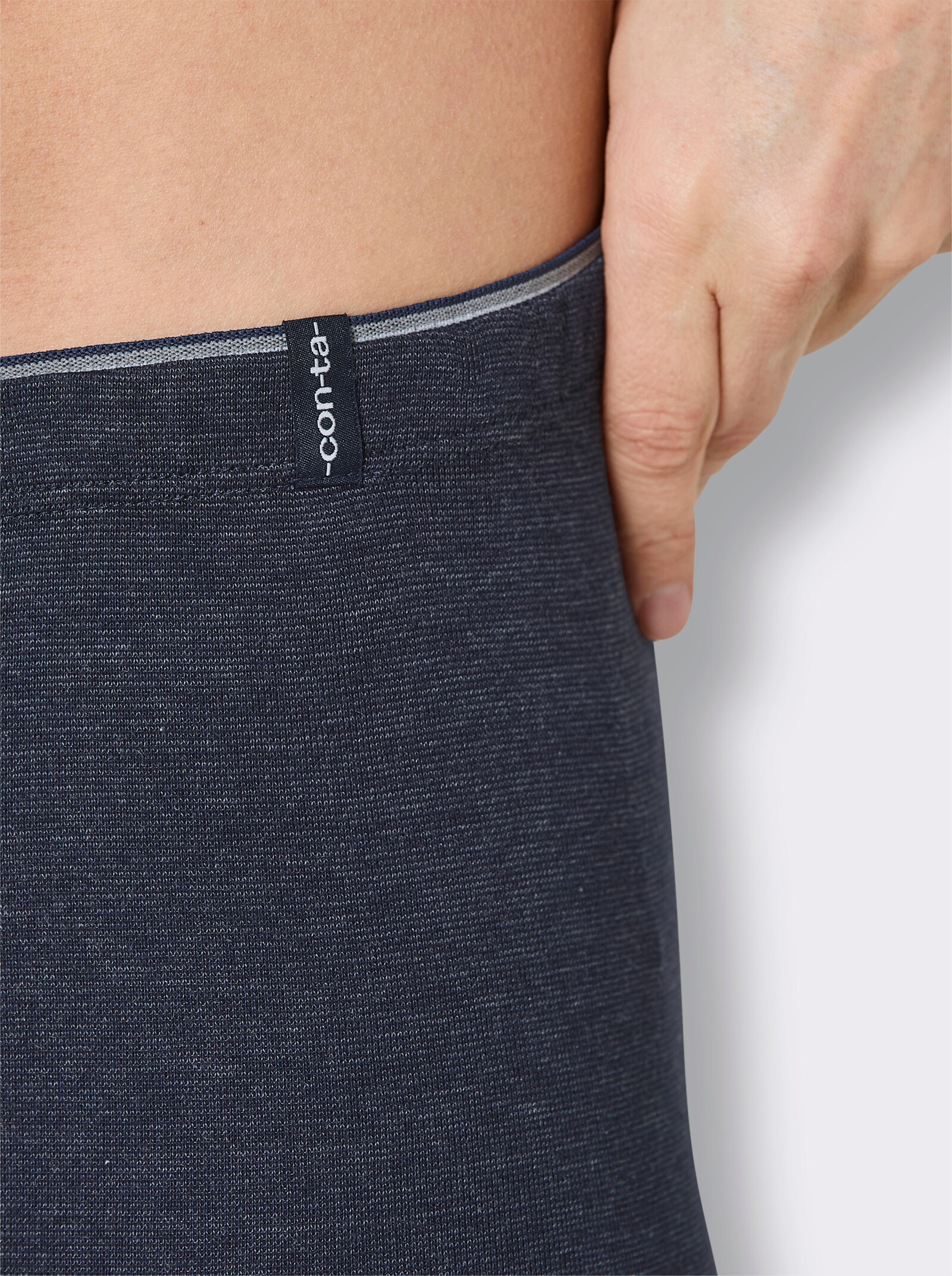 conta Hose kurz - marine-geringelt