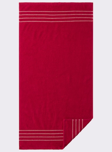 wäschepur Handduk - röd
