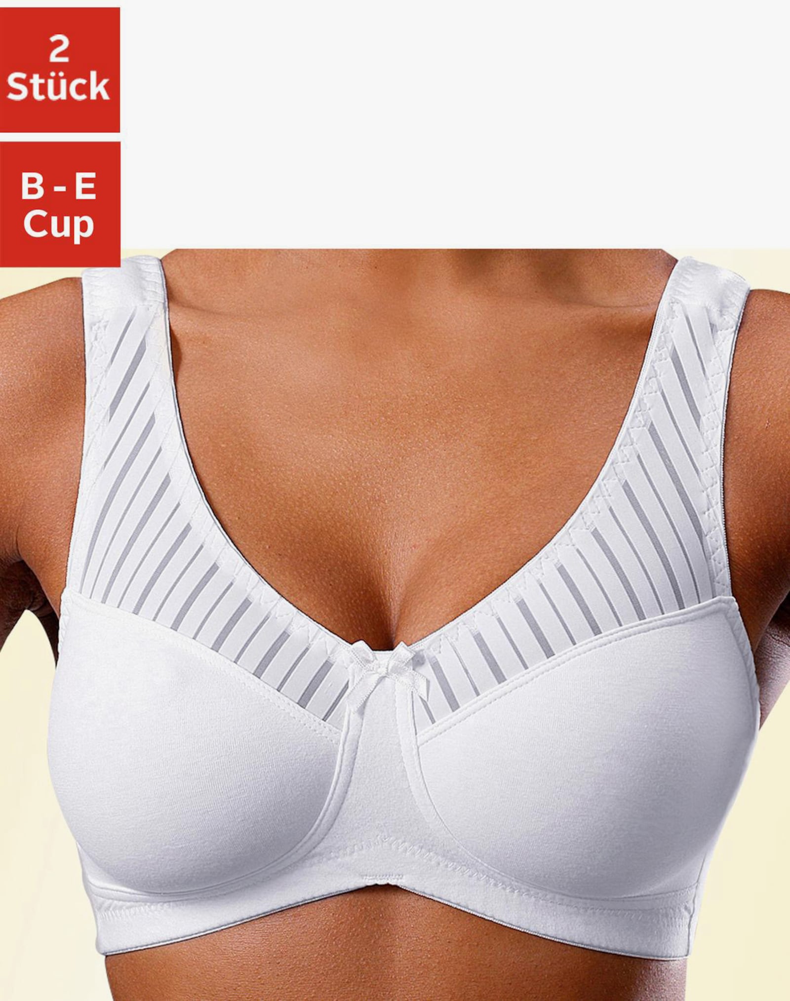 Nuance Soft-BH - 2xweiß