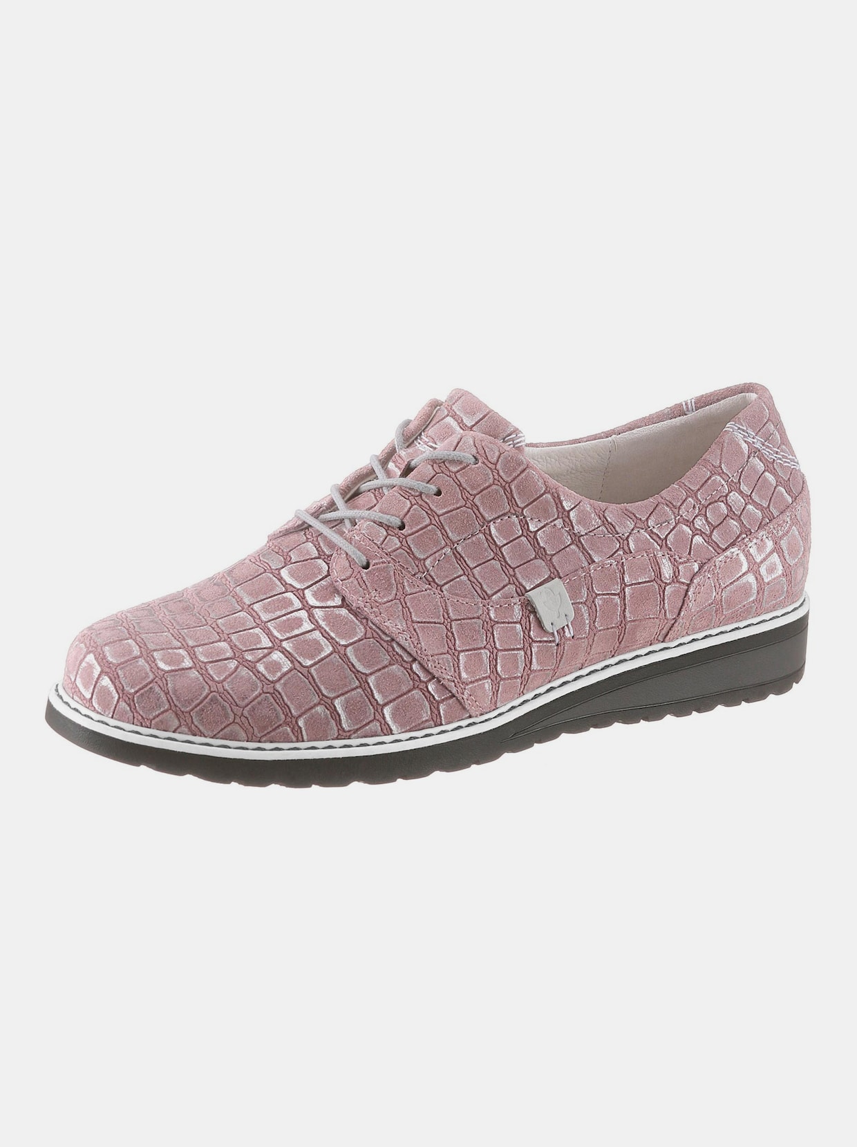 Waldläufer Chaussures à lacets - vieux rose