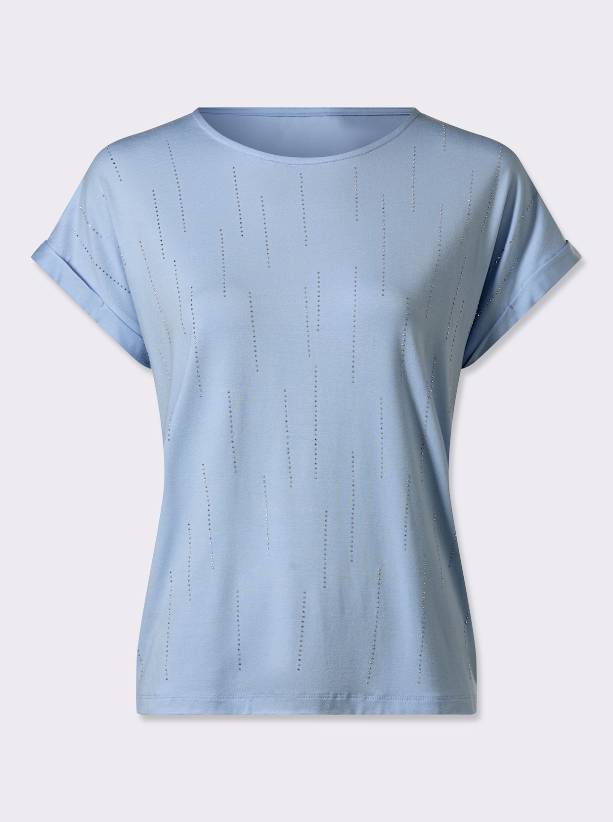 heine Kurzarmshirt - eisblau