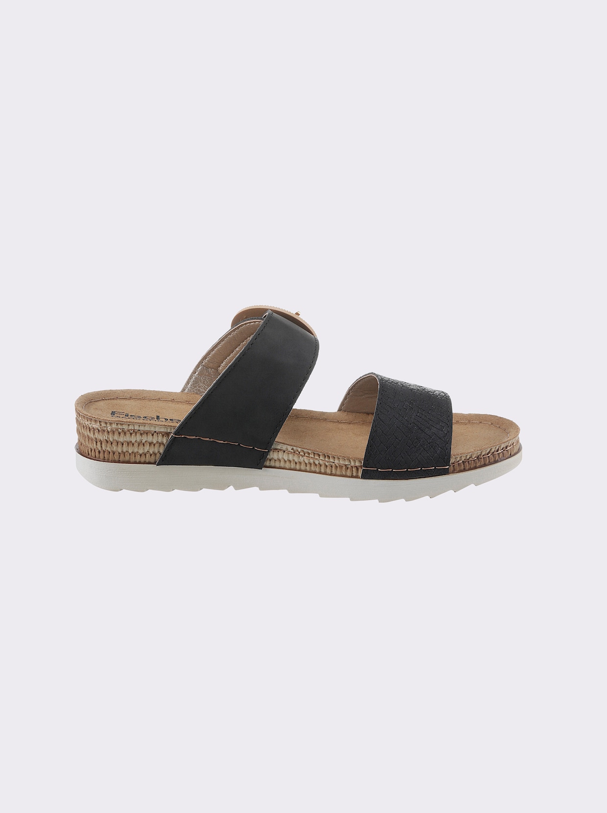 Fischer Slippers - zwart