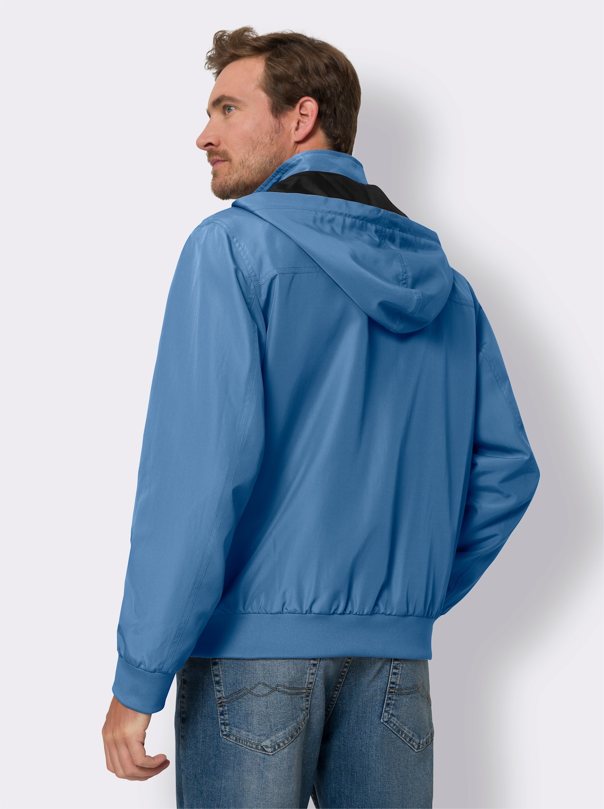 Blousonjack - middenblauw