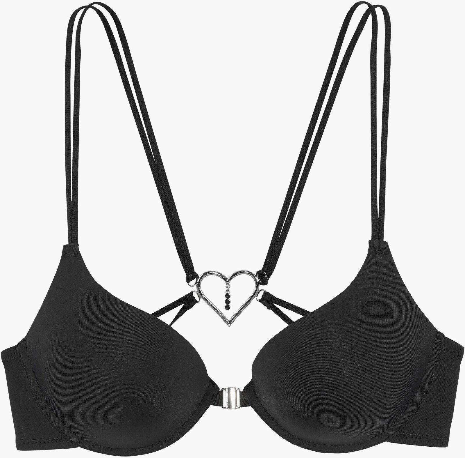 LASCANA Push-up-BH - schwarz