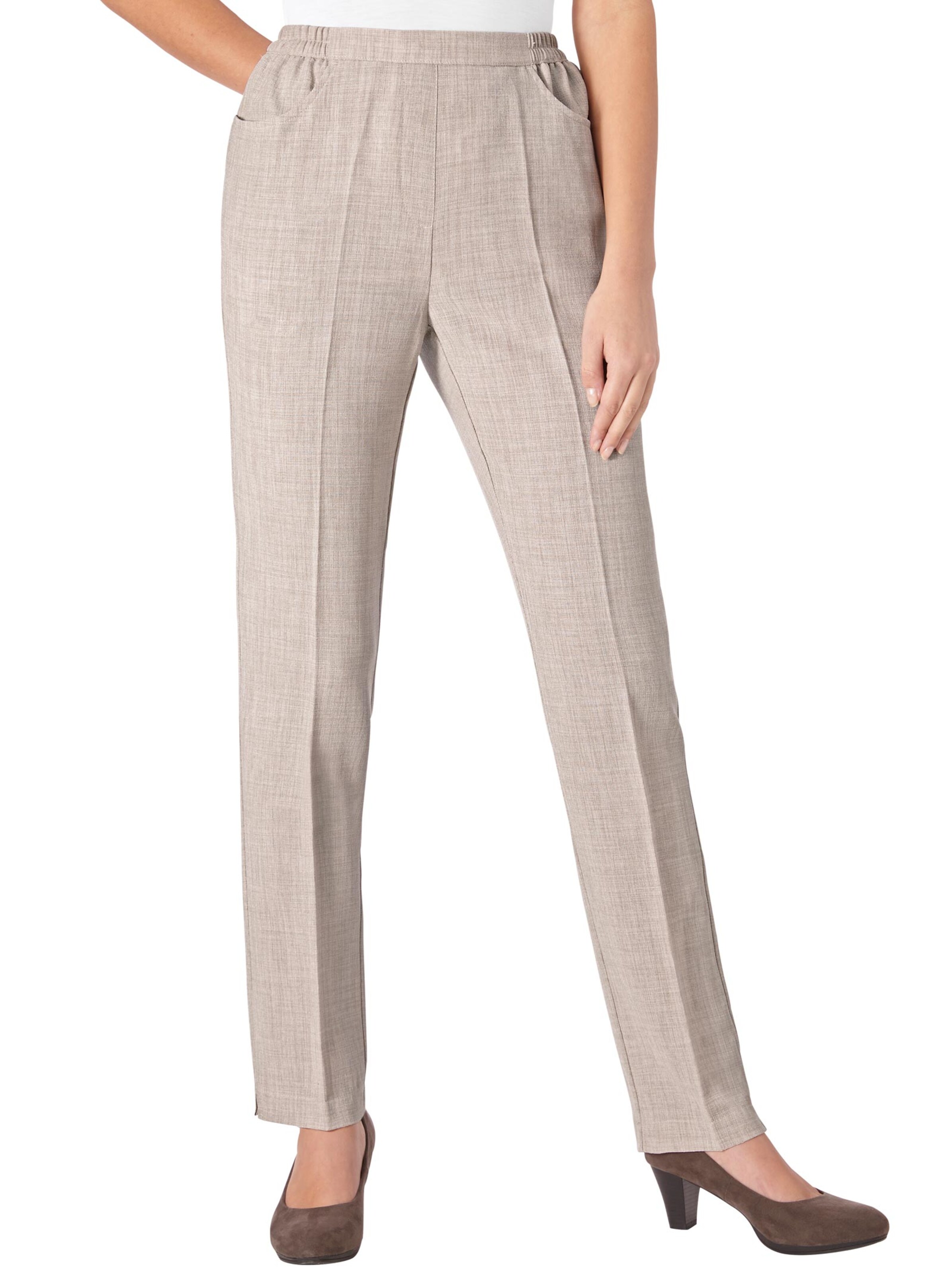 Hose - beige-meliert