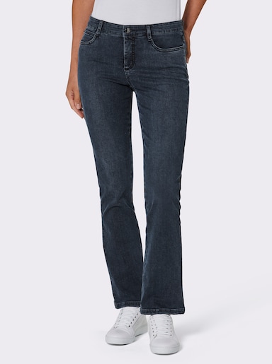 Ascari 5-Pocket-Jeans in Super-Stretch-Denim - dark blue