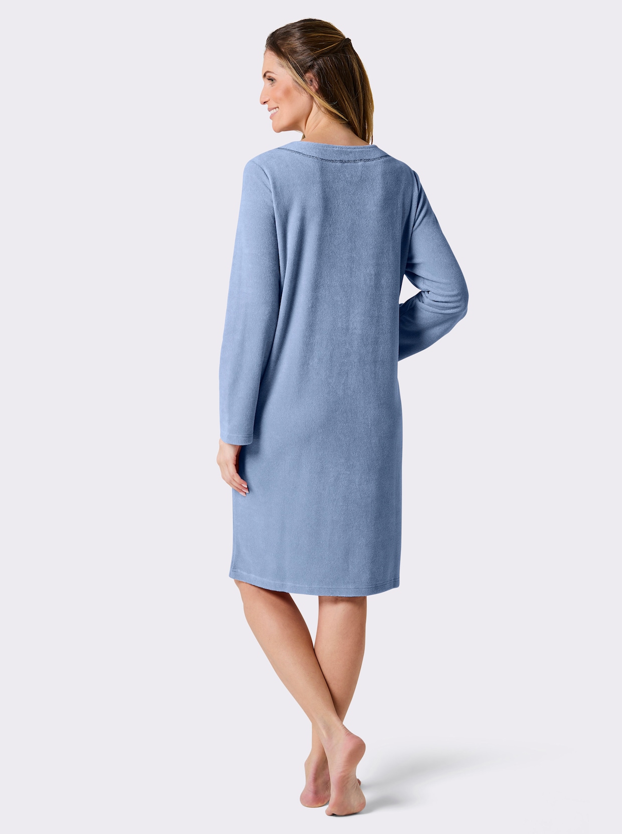 Plantier Bademantel - bleu-marine