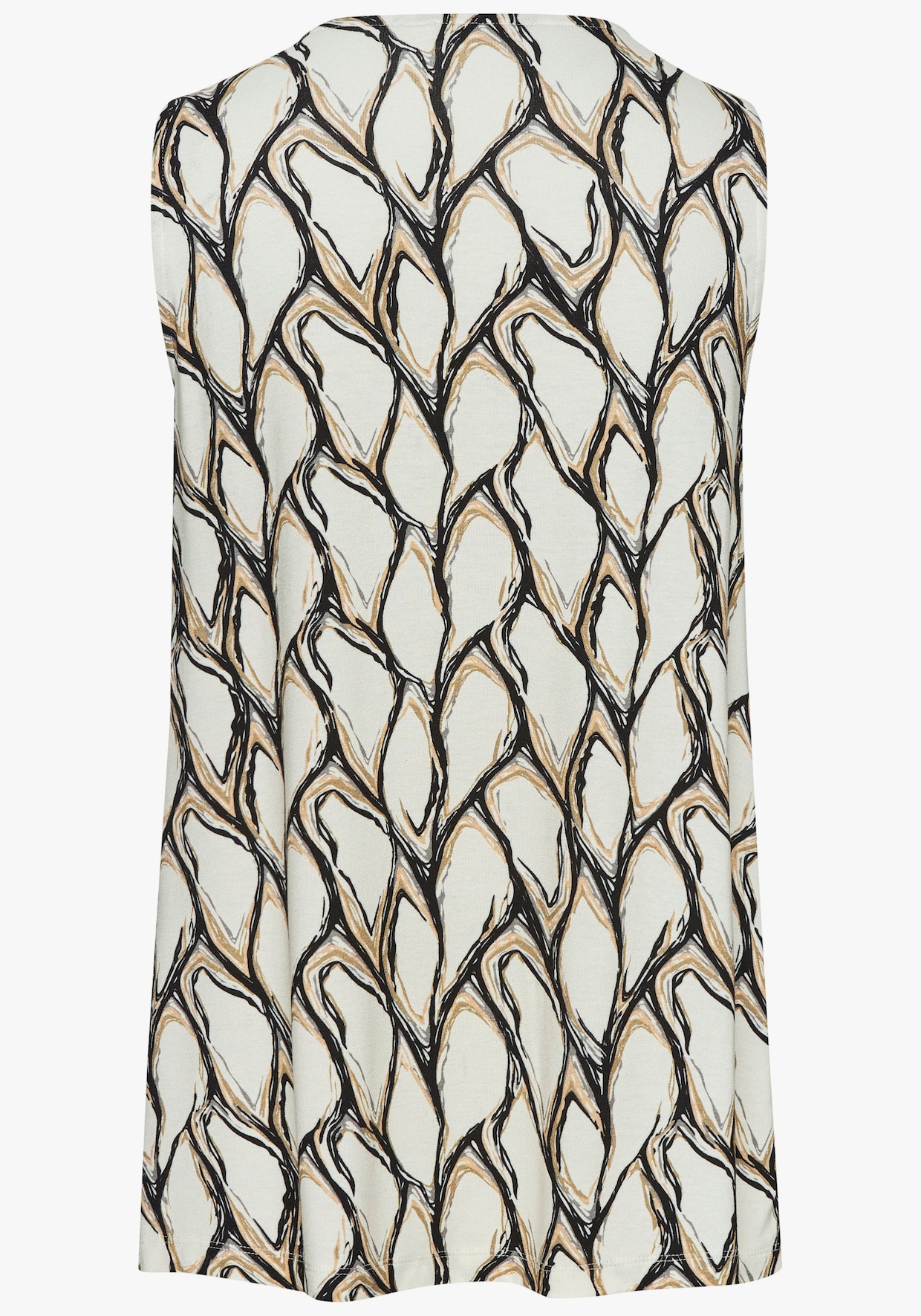 LASCANA Tanktop - crème/kaki