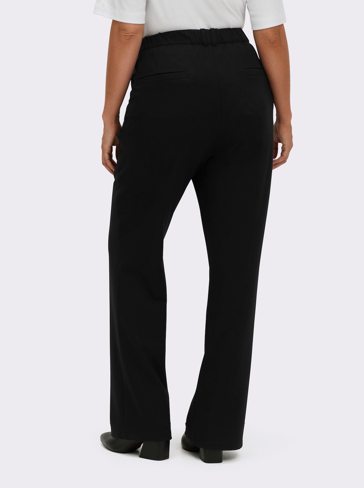 sheego Schlupfhose - schwarz