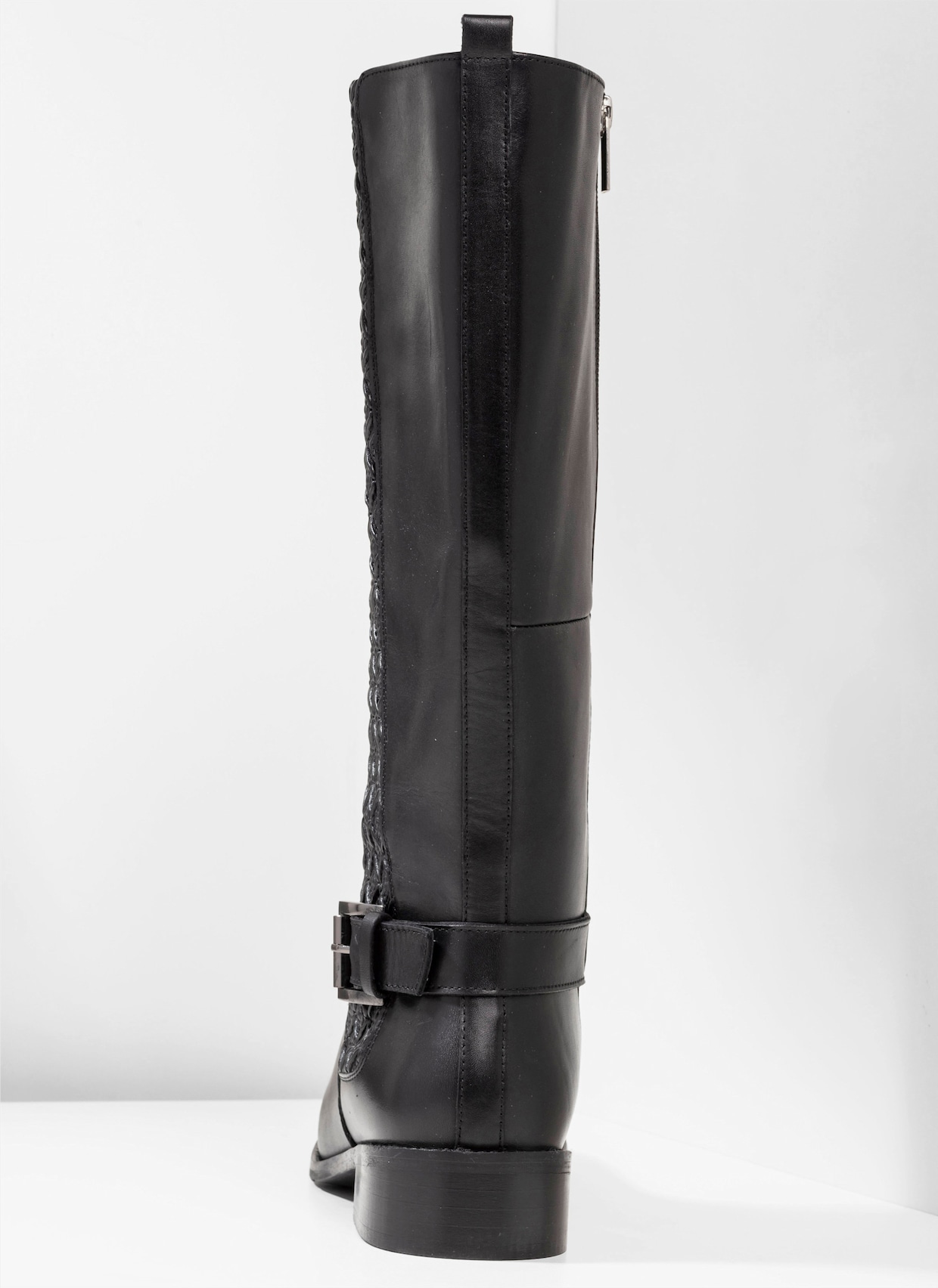 sheego Weitschaftstiefel - schwarz