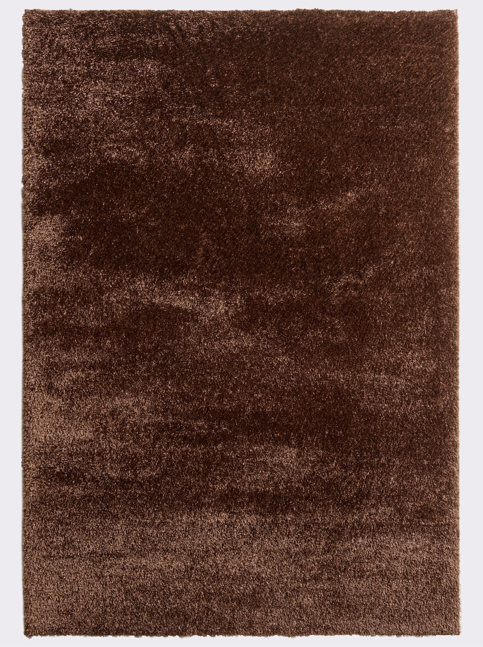 heine home Hochflorteppich - braun