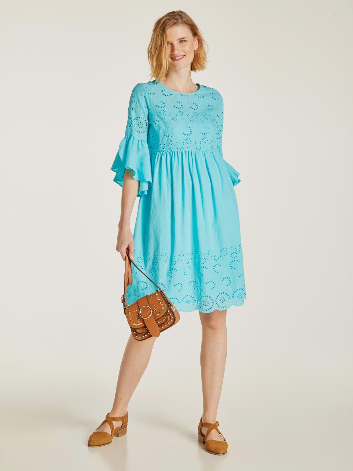 Linea Tesini Kleid - türkis
