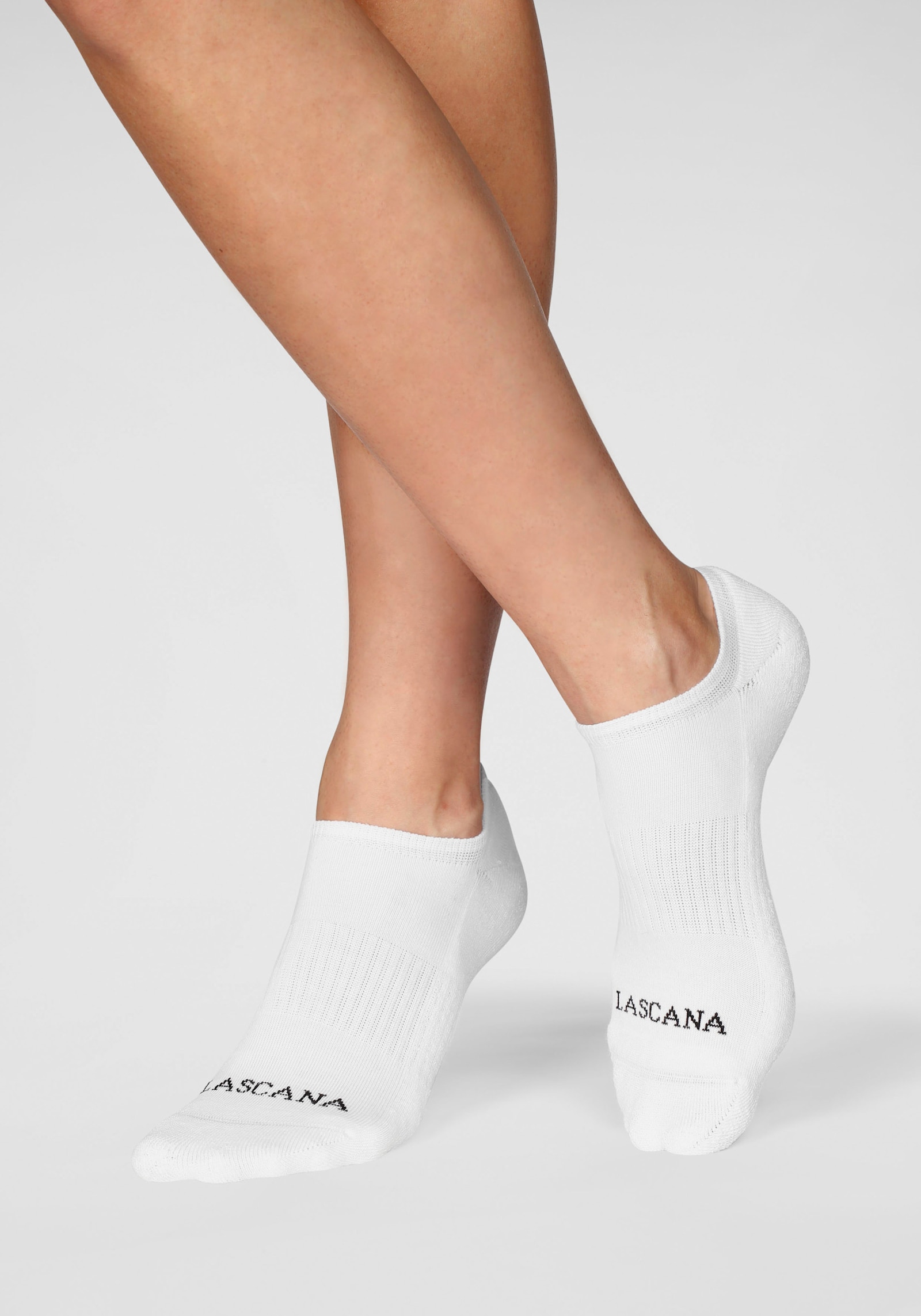 LASCANA ACTIVE Sneakersocken - 7x weiss