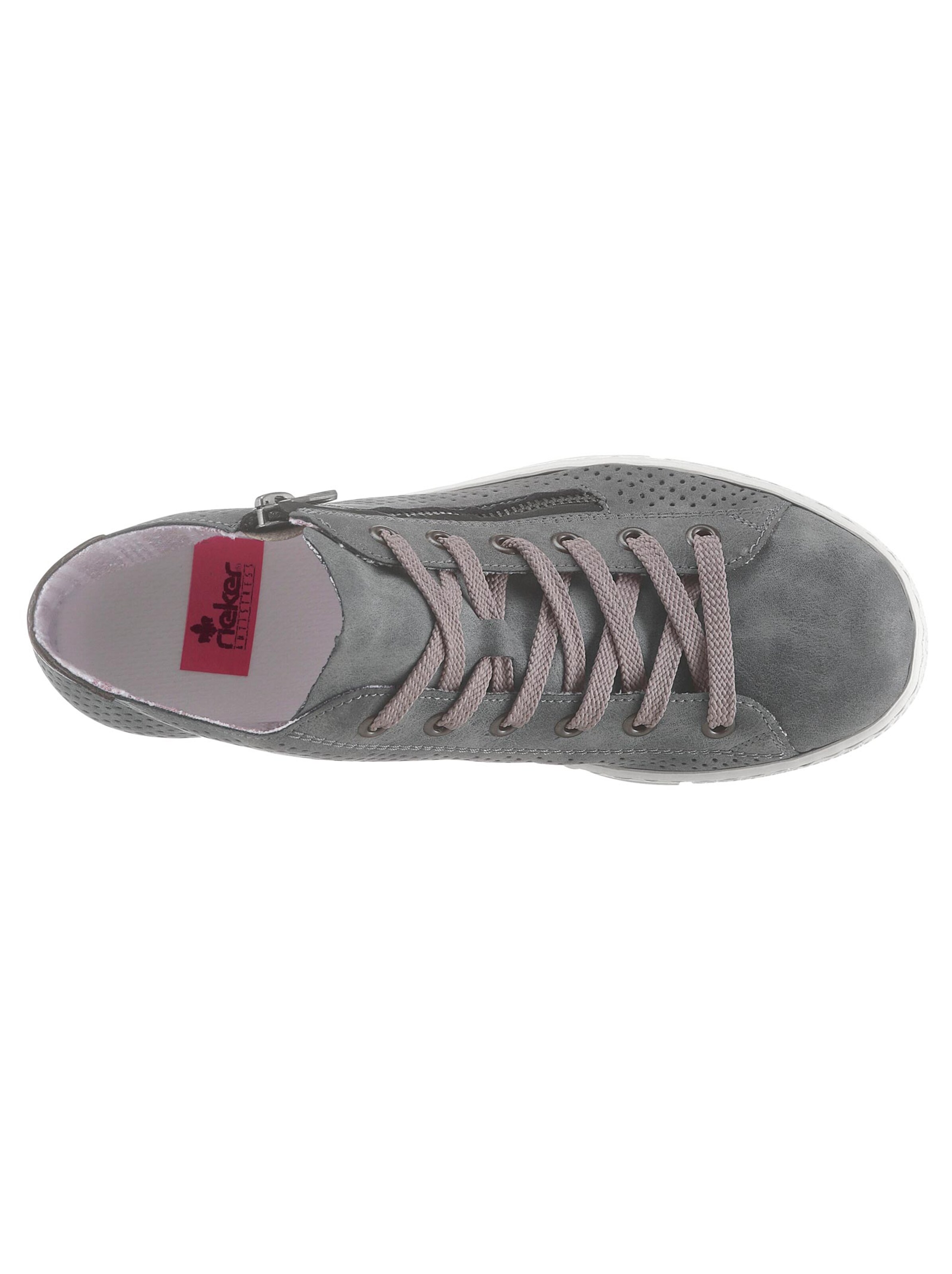 Rieker Schnürschuh - grau