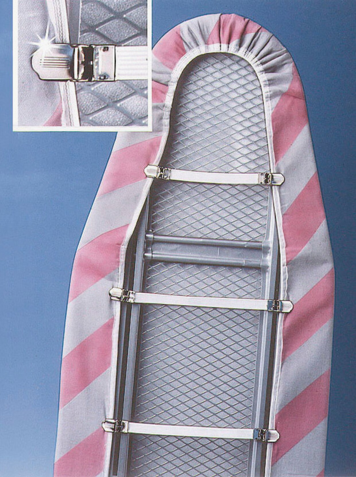 Bügelbrett-Bezugspanner - Silber