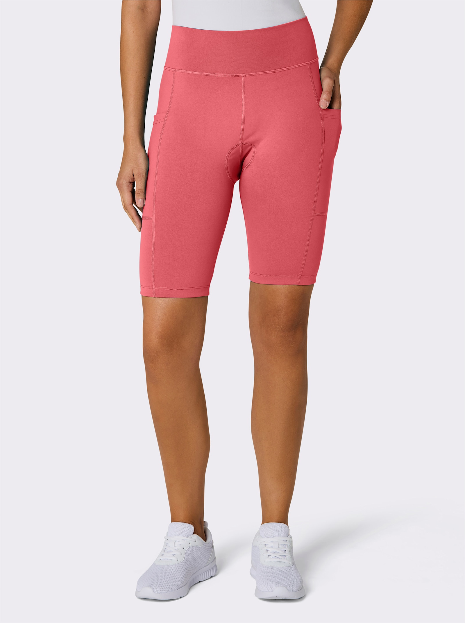 Catamaran Sports Fahrradhose mit Sitzpolster - koralle