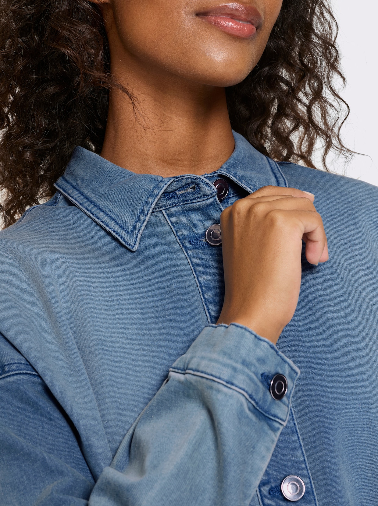 heine Jeansbluse - blue-bleached