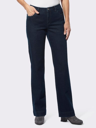 Jeans mit weitem Bein - dark blue
