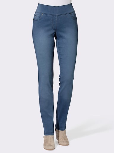 5-pocketjeans - blue-bleached