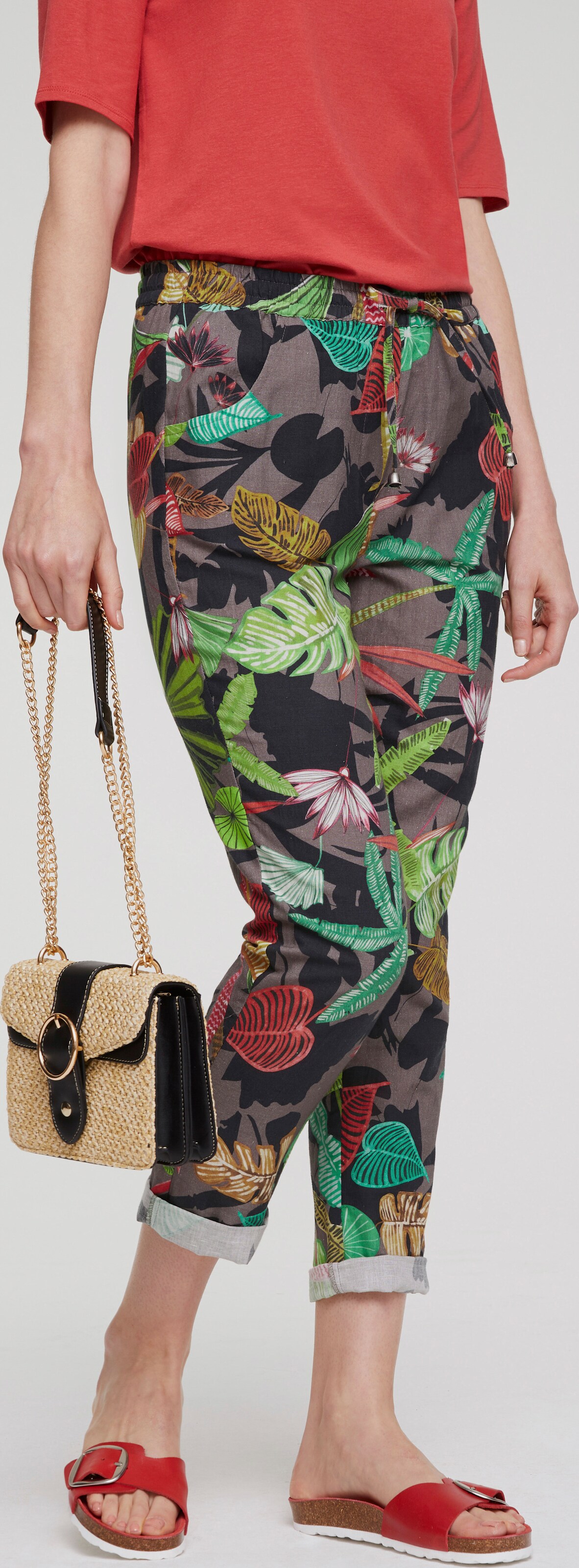heine Druck-Hose - bunt