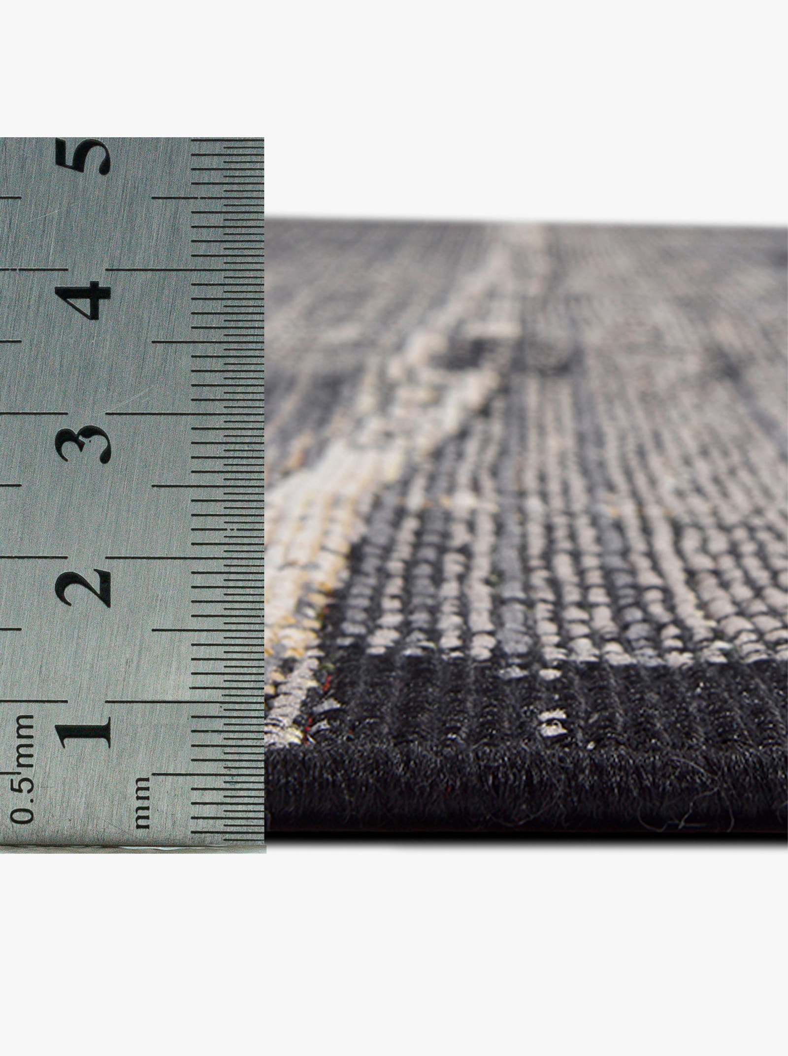 Theko Teppich - grau