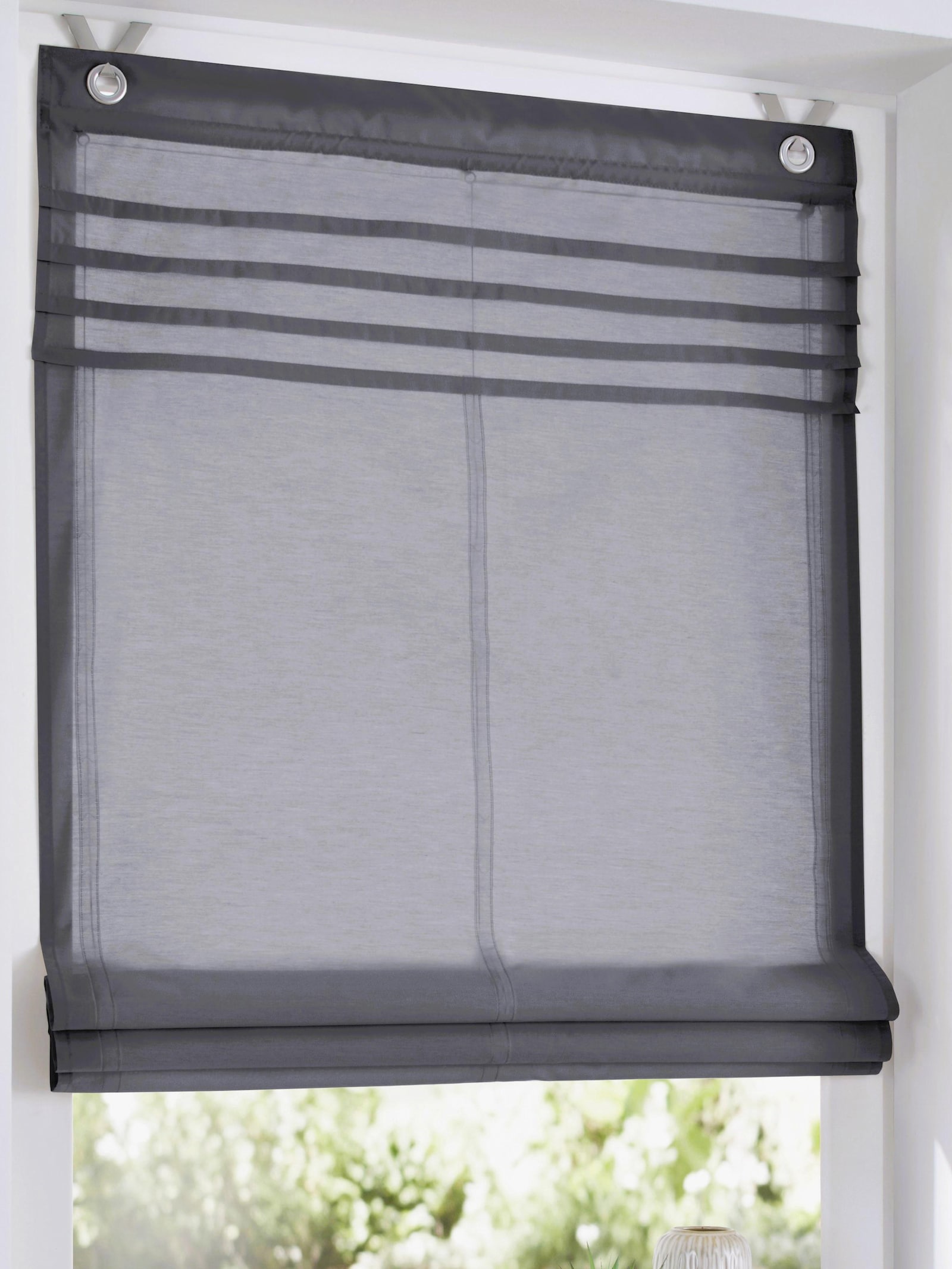 heine home Raffrollo - grau