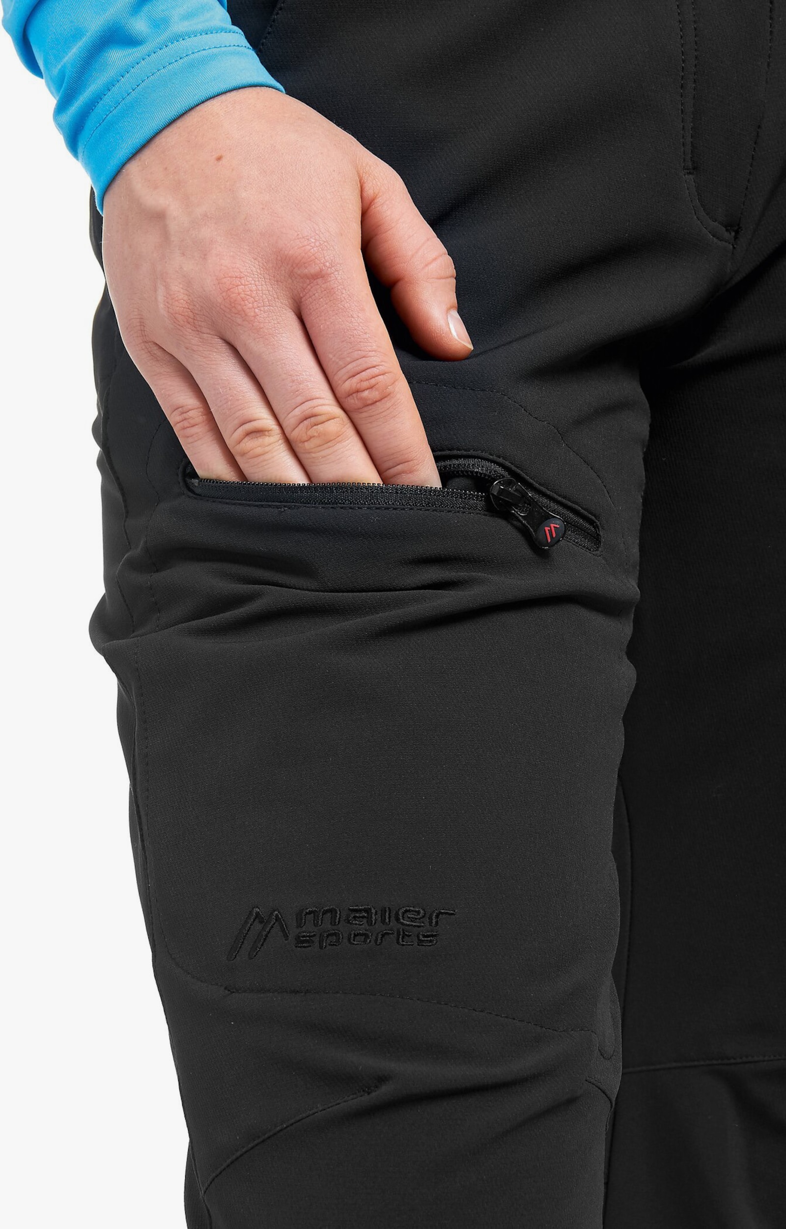 Maier Sports Outdoorhose - black