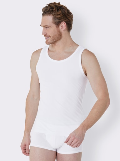 Schiesser Unterhemd - weiß