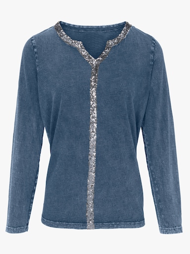 heine Shirt - jeansblau