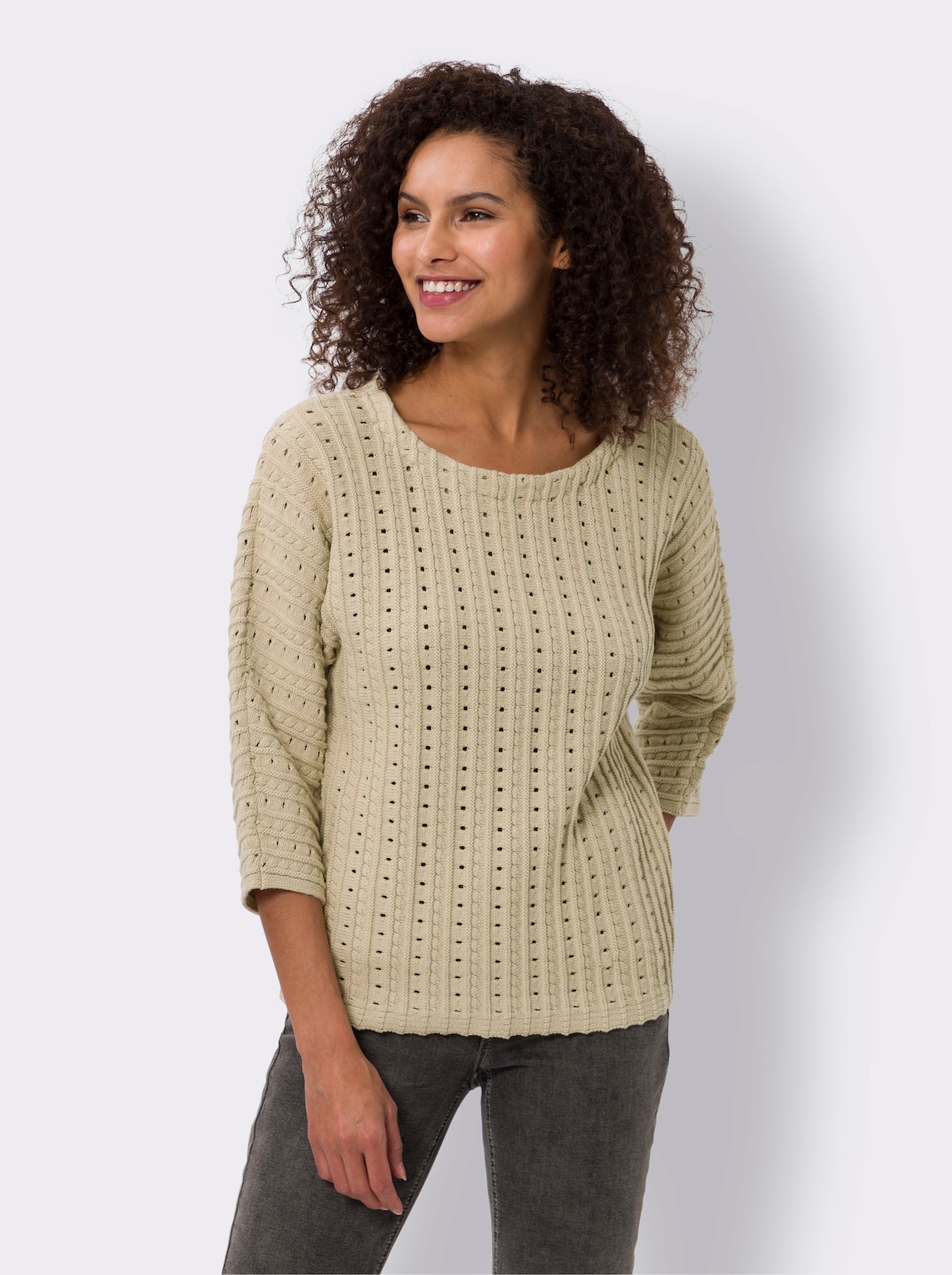 heine Pull ajouré - sable