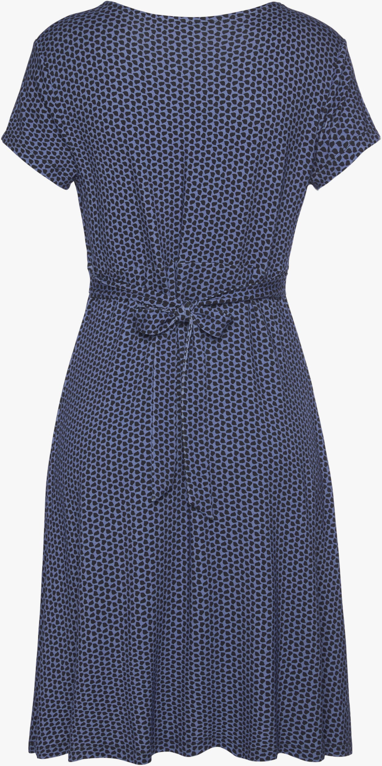 Vivance Robe en jersey - bleu-marine à motifs