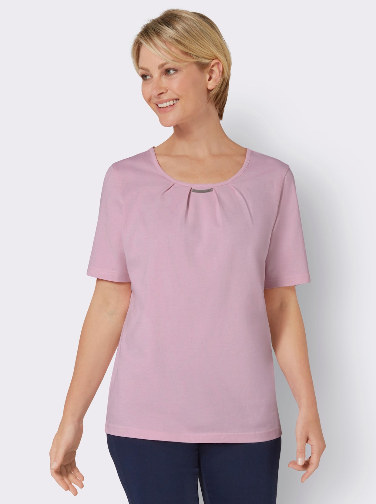 Shirt met korte mouwen - roze