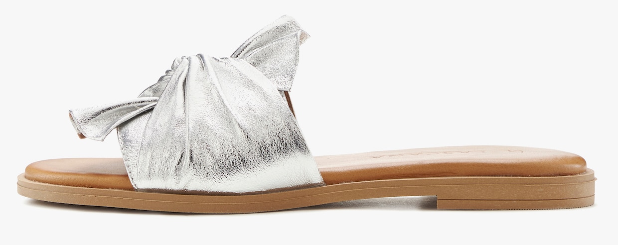 LASCANA Mules - couleur argent