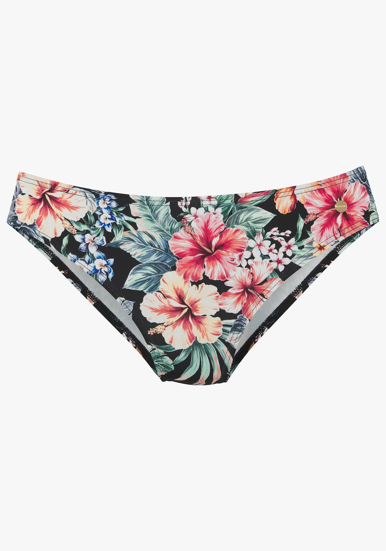 LASCANA Bikinibroekje - zwart bedrukt