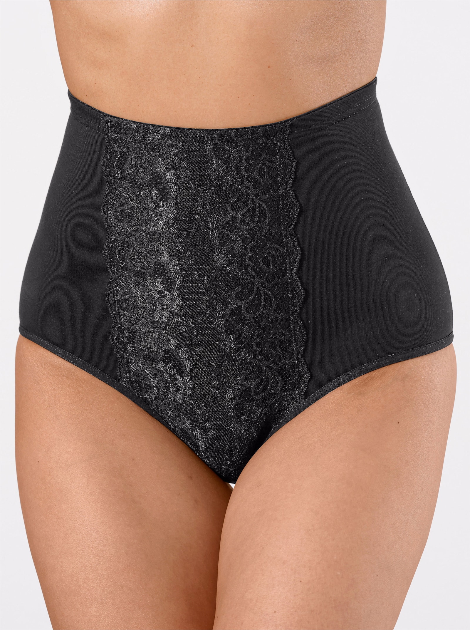 wäschepur Formslip mit leichtem Shaping-Effekt - schwarz