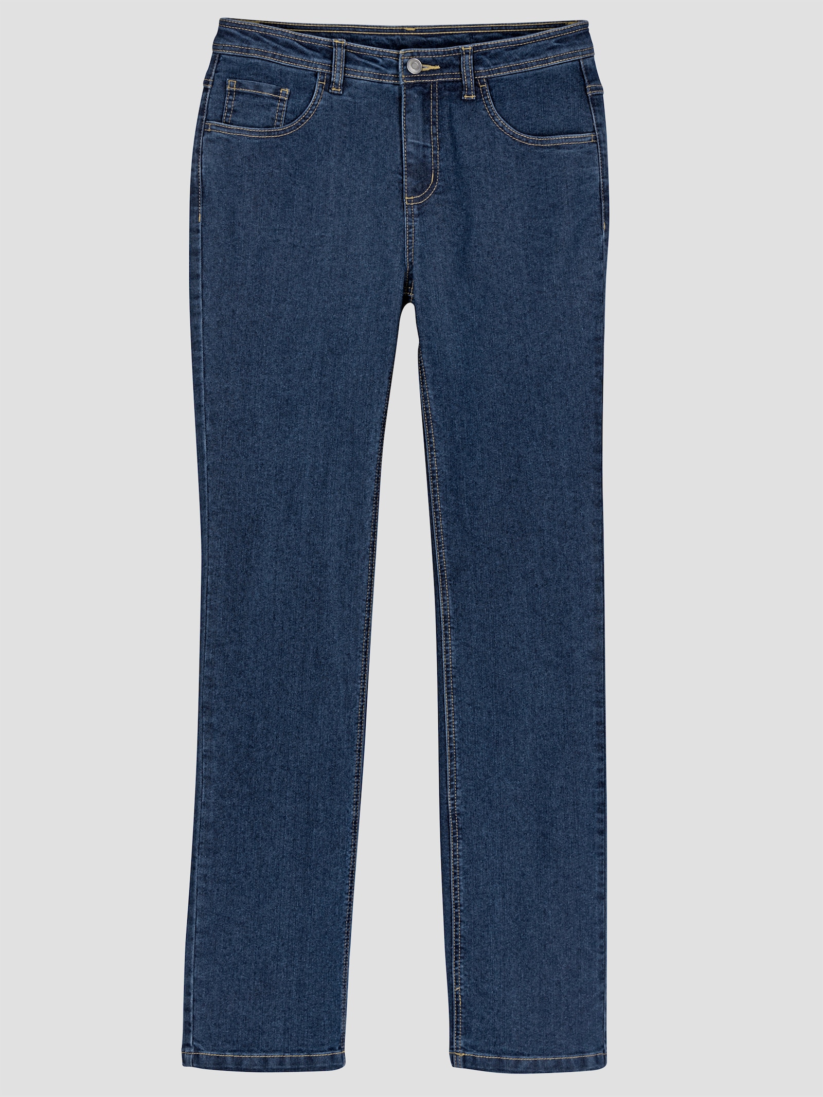 Jeans in schmaler Form - blue-stone-washed
