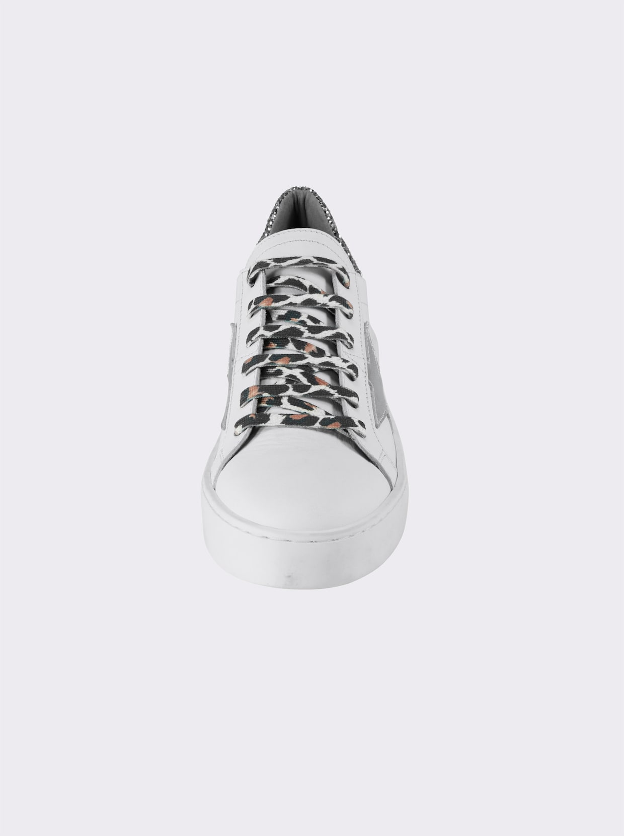 heine Sneaker - wit/zilver