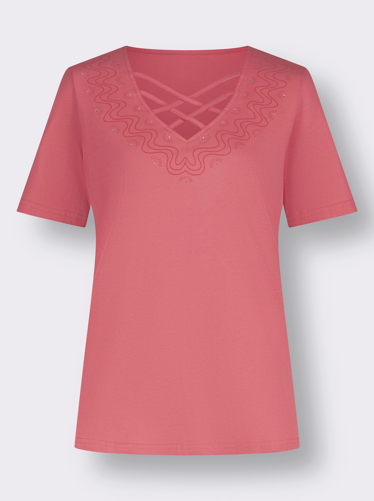 Shirt met korte mouwen - flamingo