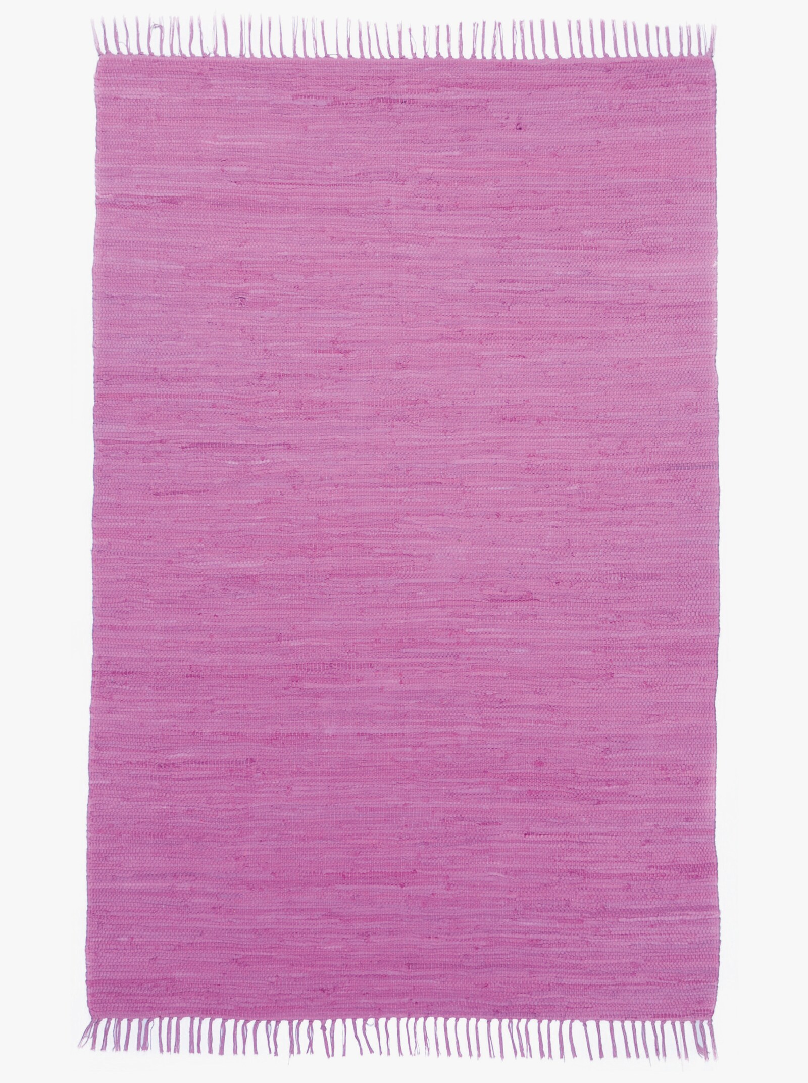 Theko Handwebteppich - pink