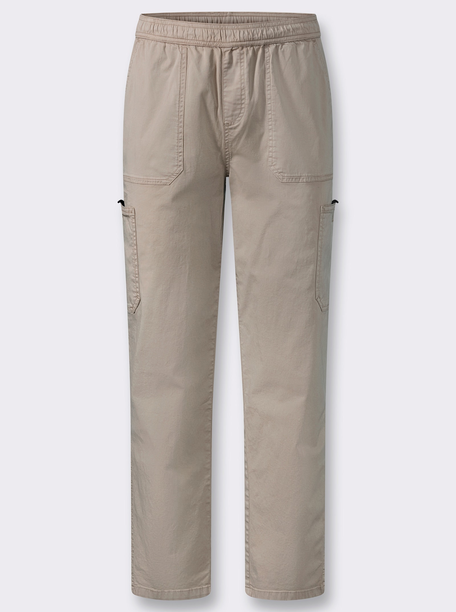 Schlupfhose 4 Taschen mit Klettverschluss - sesam