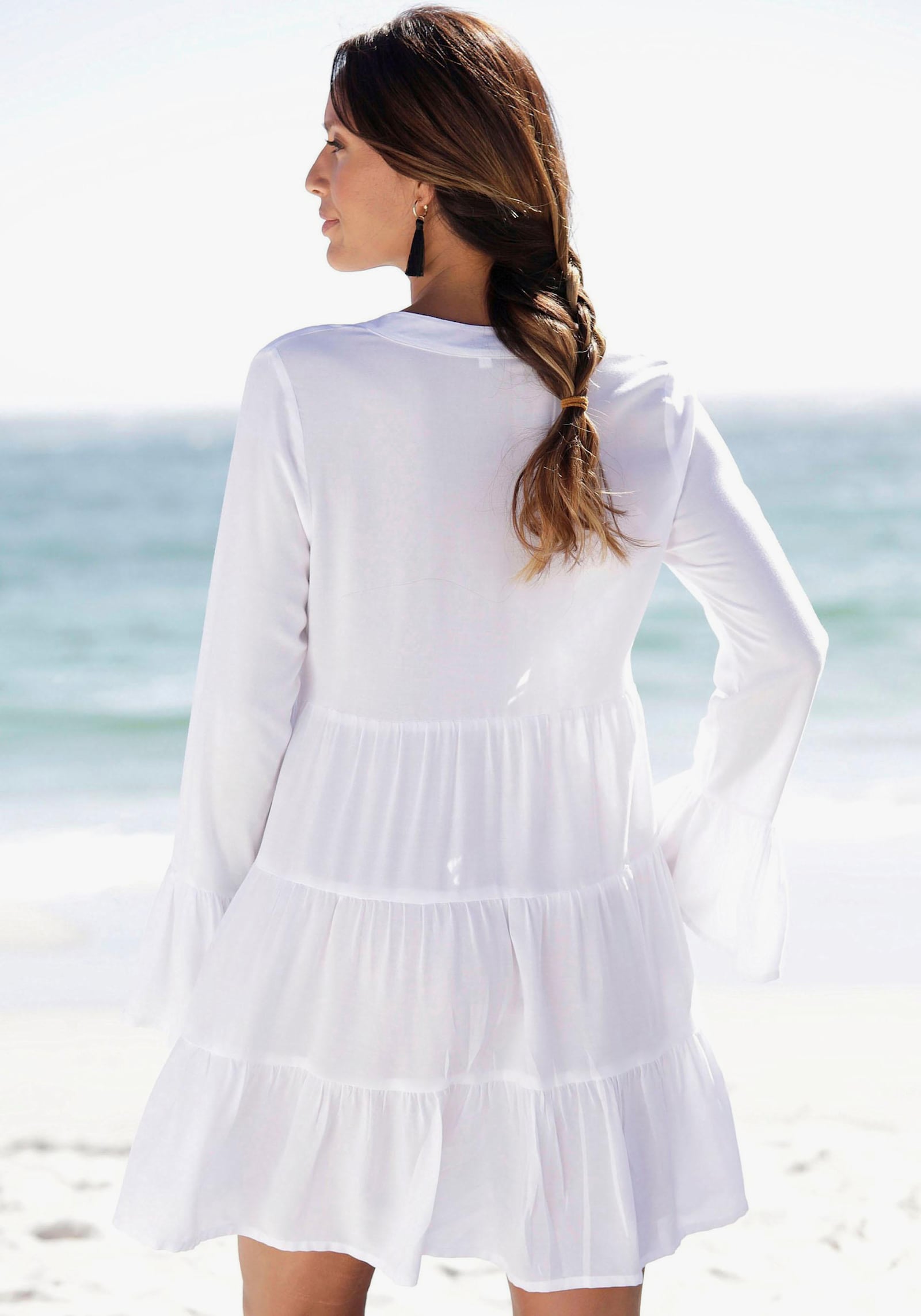 LASCANA Longbluse - offwhite