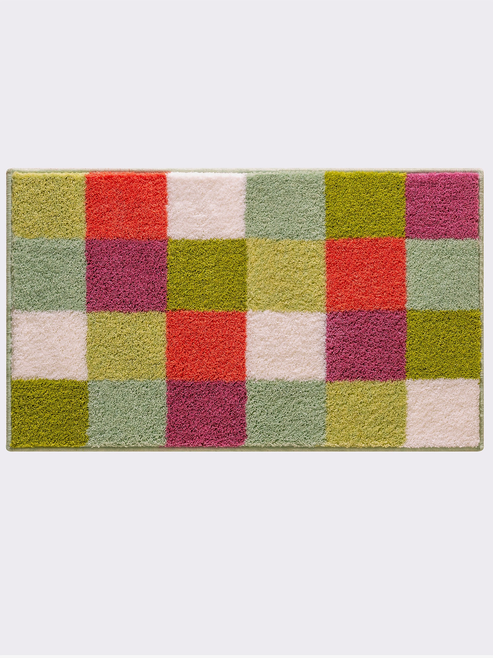 Grund Tapis de bain - corail-vert