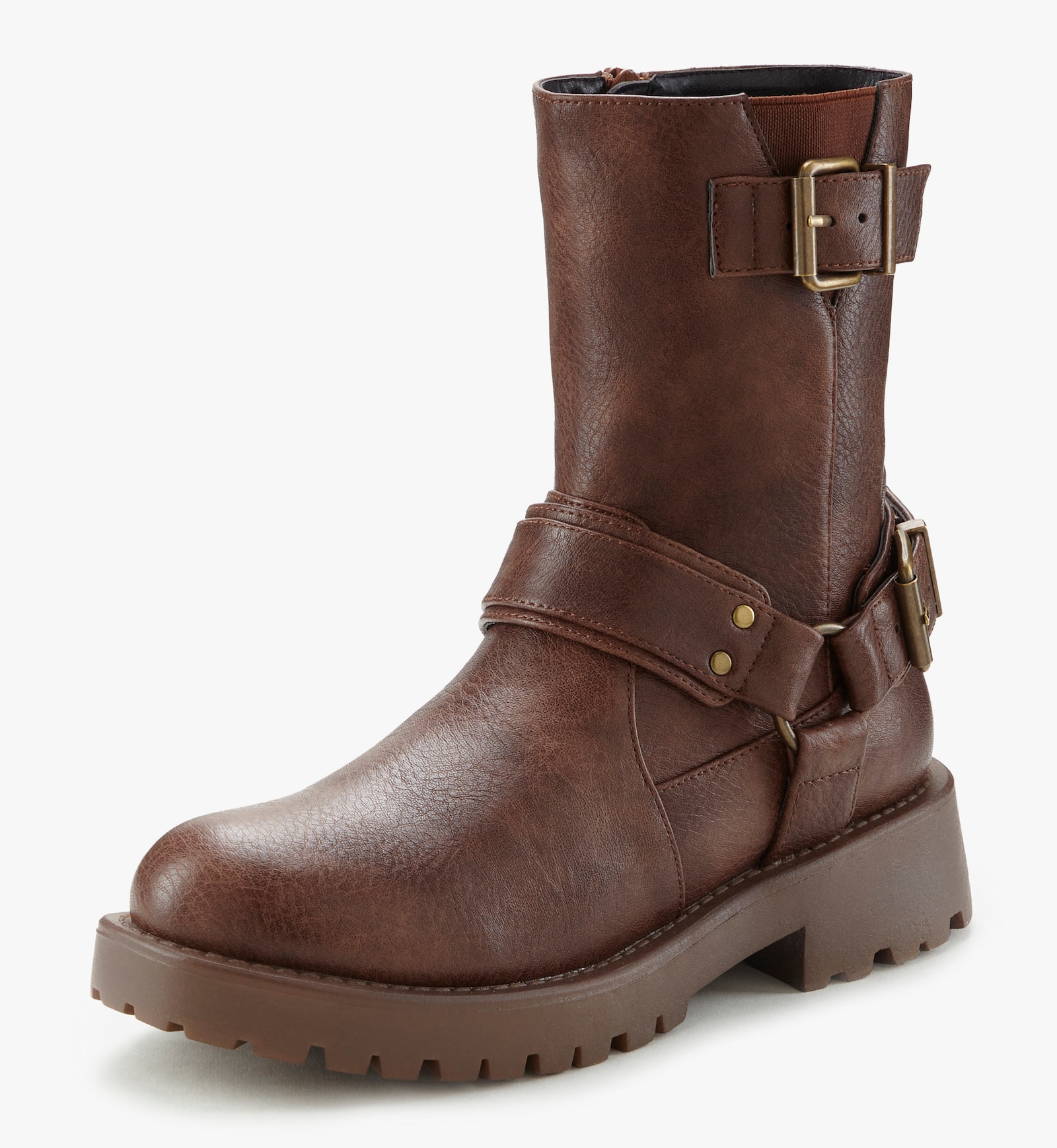 LASCANA Bikerboots - braun