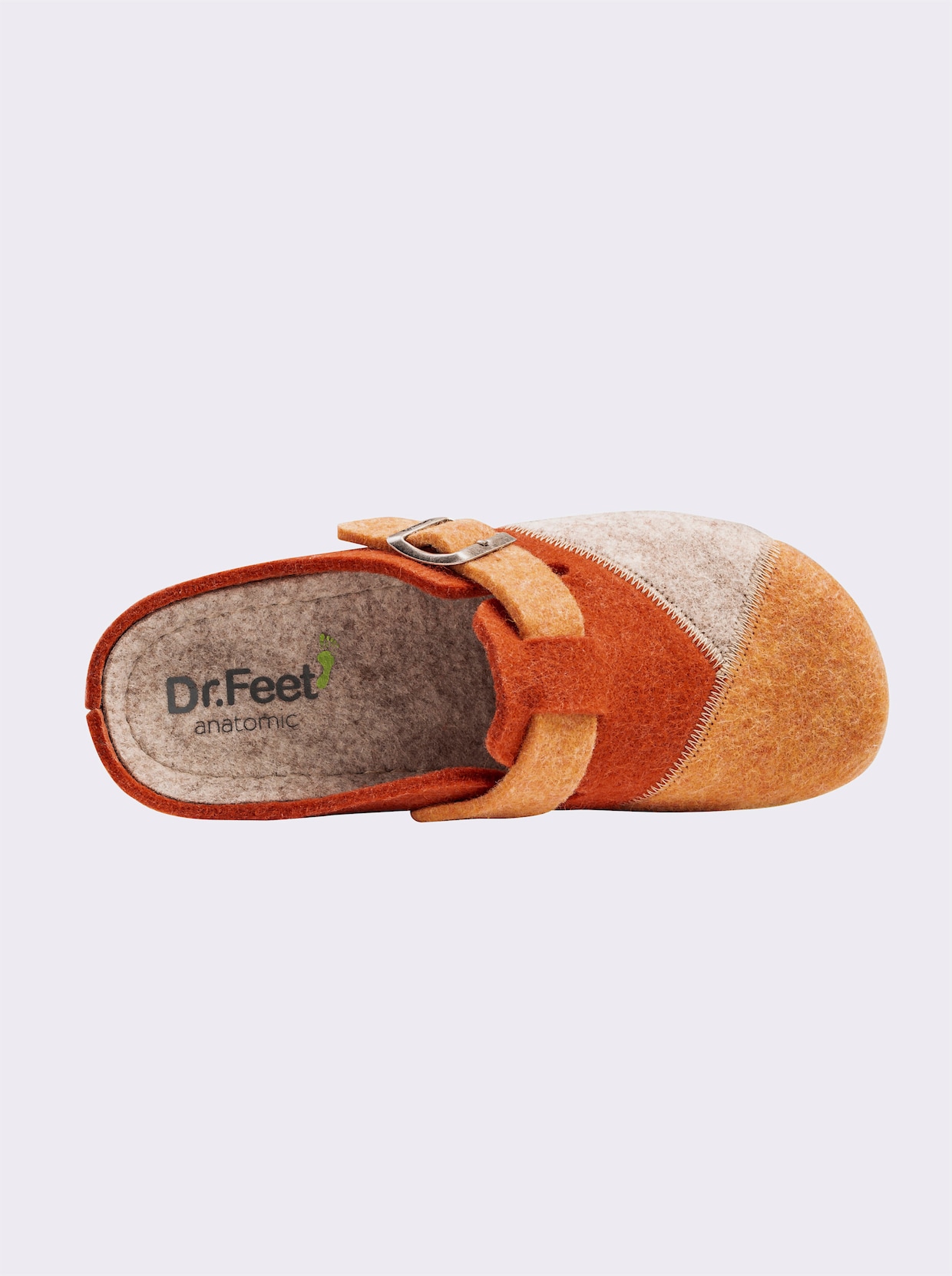 Dr. Feet Chaussons - orange