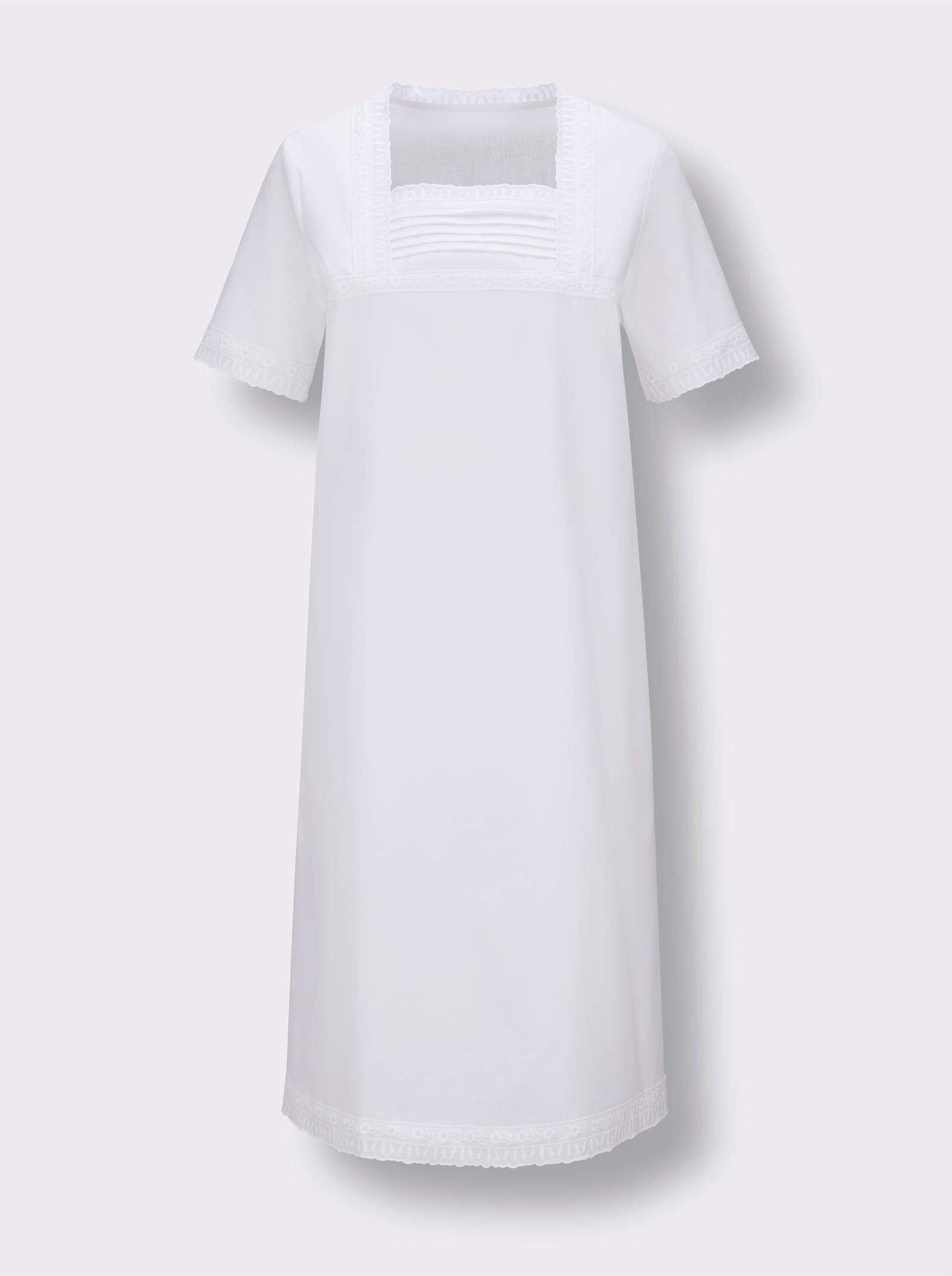 wäschepur Nachthemd - weiß