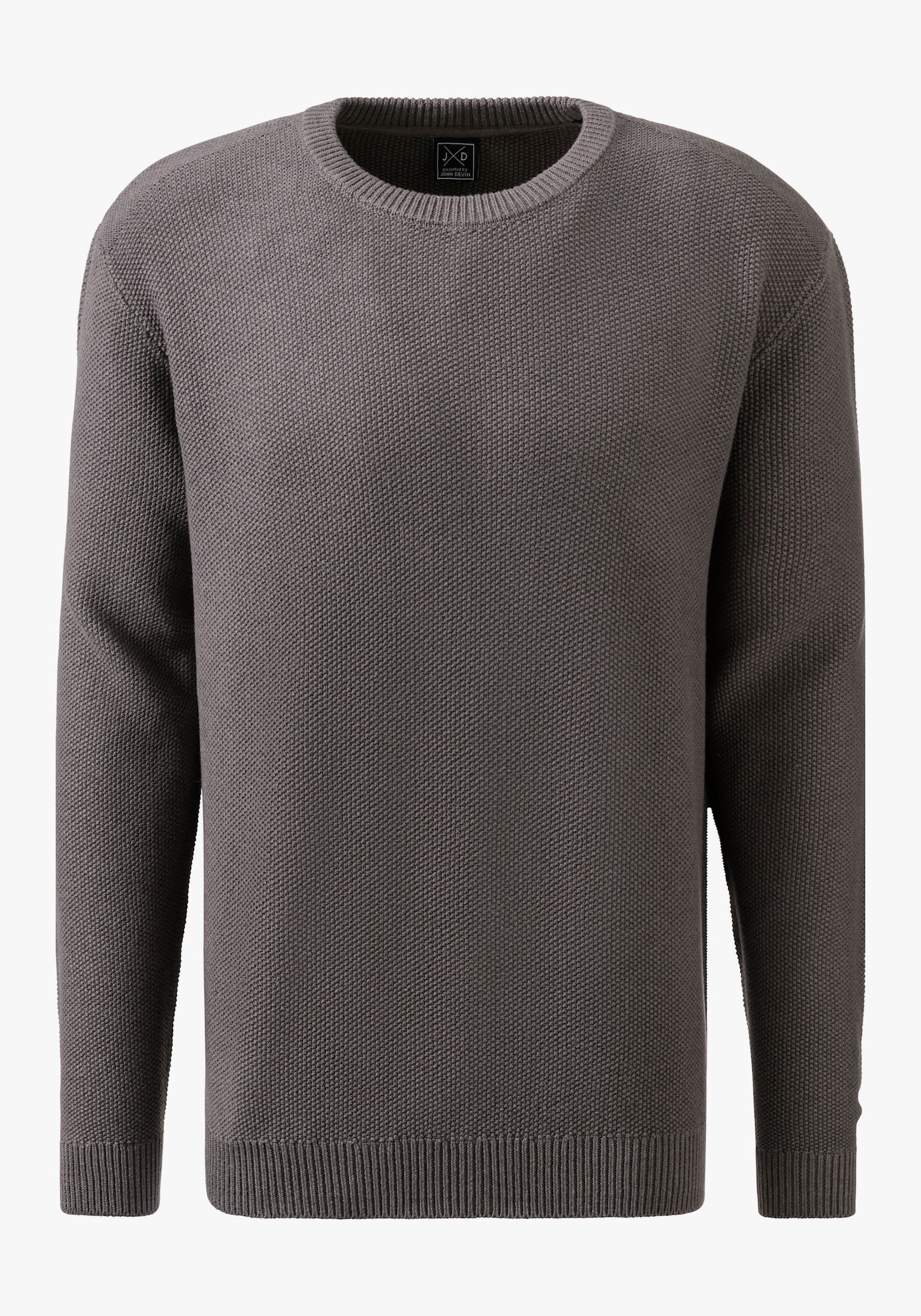 John Devin Strickpullover - grau