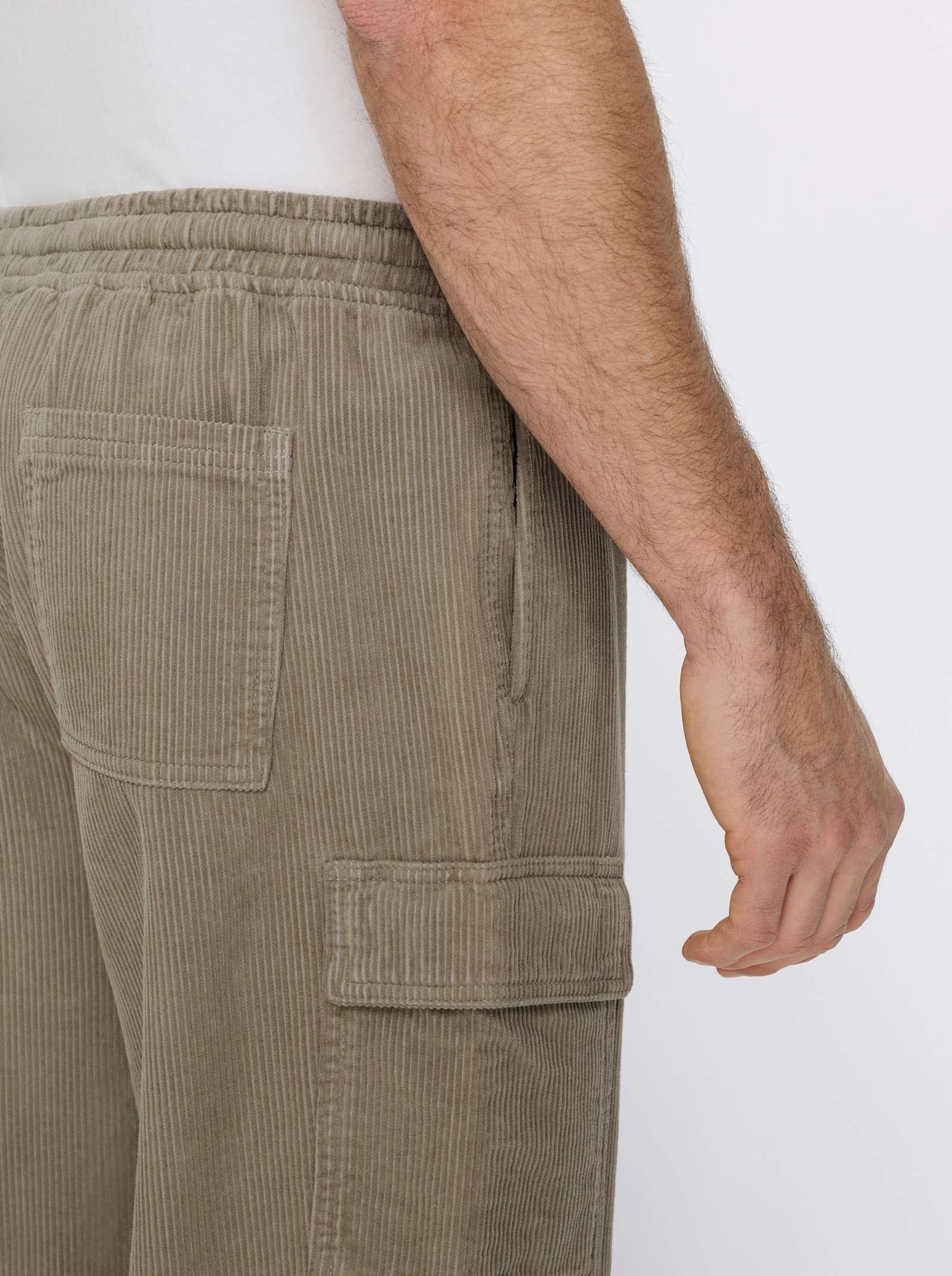 Catamaran Cargohose mit Rundum-Dehnbund - schlamm