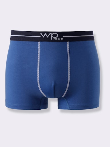 wäschepur men Pants - royalblau + rot + schwarz